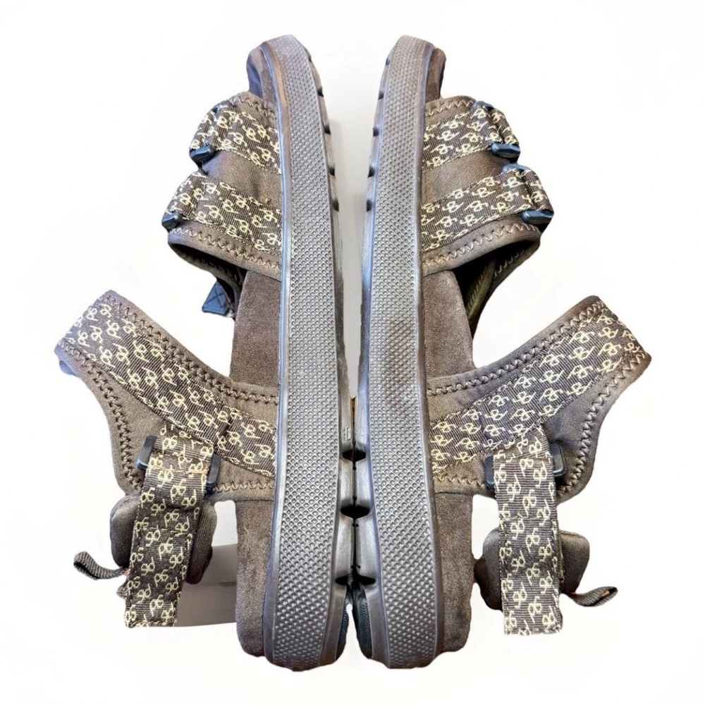 Gravity Defyer‎ G-Defy Café Brown Adjustable Straps Sandals Women's Size 10 - Picture 8 of 11